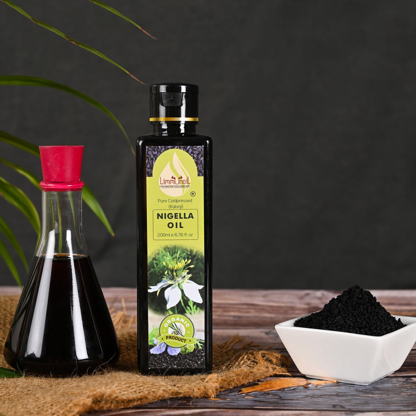 Best Cold-Pressed Nigella Oil for Hair Jar