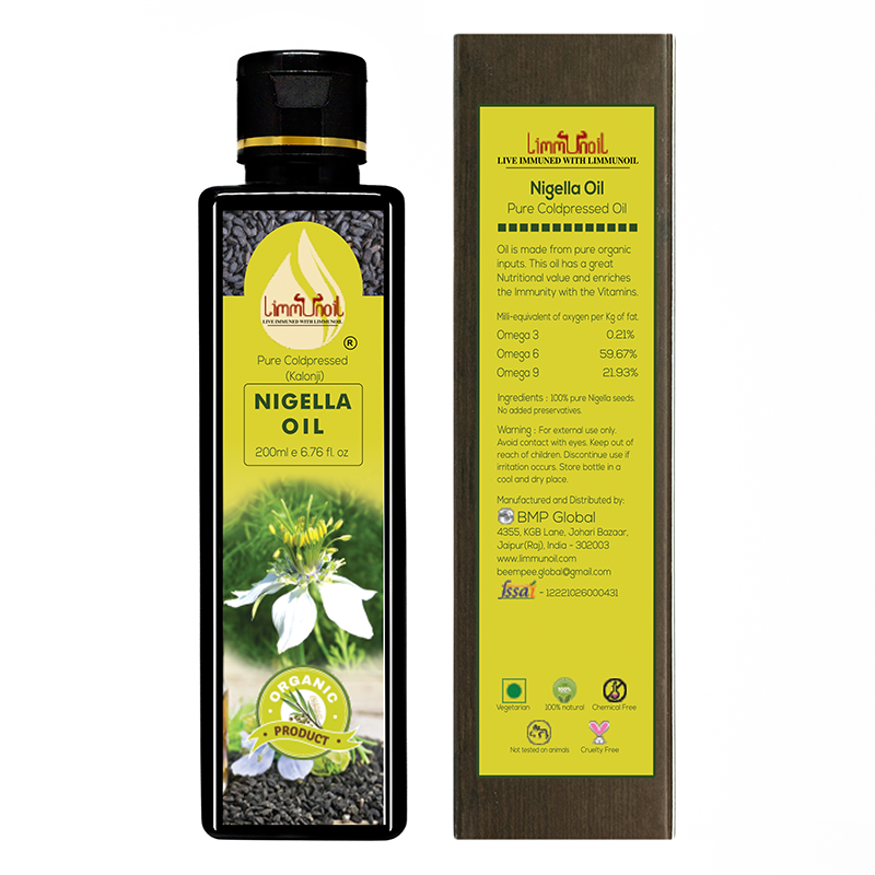 Best Cold-Pressed Nigella Oil for Hair Back Packing