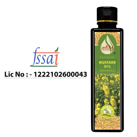 Best Cold-Pressed Mustard Oil for Personal Care Lic No