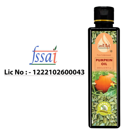 Best Cold-Pressed Pumpkin Oil  Lic No