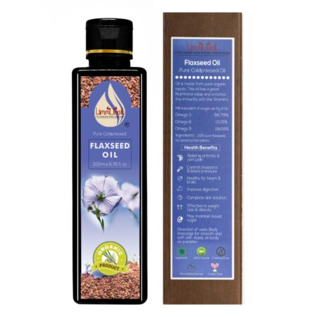 Best Cold-Pressed Flaxseed Oil for Skin & Hair Back Packing