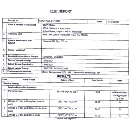 Best Cold-Pressed Flaxseed Oil for Skin & Hair Test Report