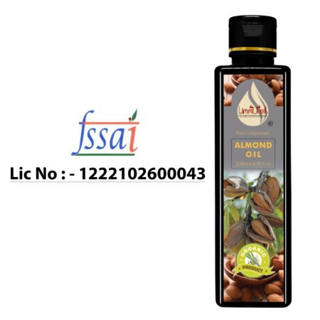 Best Cold-Pressed Almond Oil for Skin and Hair Lic No