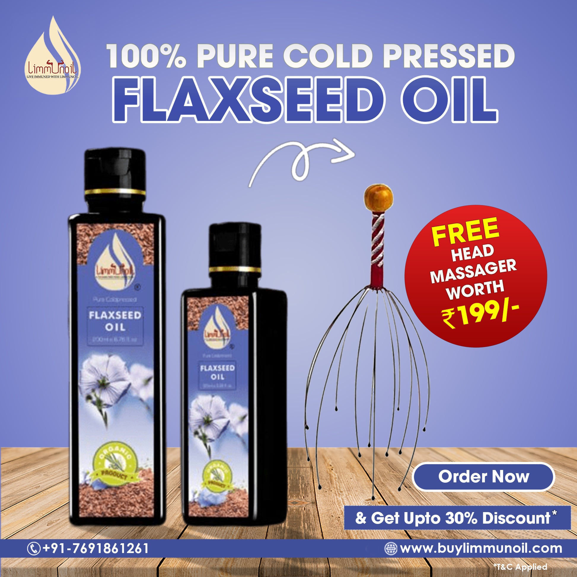 Best Cold-Pressed Flaxseed Oil for Skin & Hair