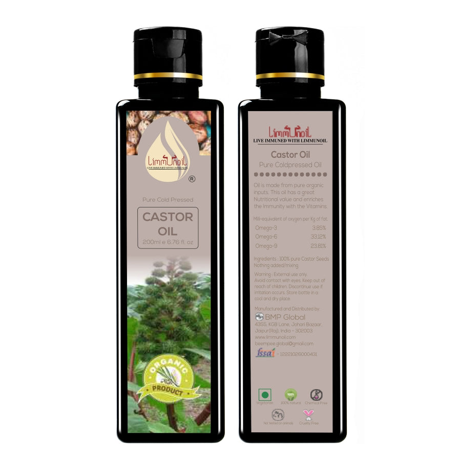 Best Cold-Pressed Castor Oil for Hair & Skin