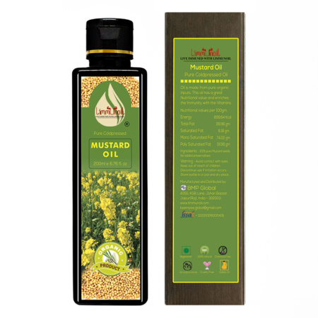 Best Cold-Pressed Mustard oil for Personal Care Back Packing
